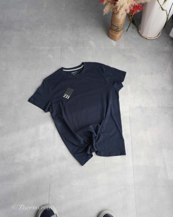 تیشرت یقه گرد سرمه‌ ای Livergy