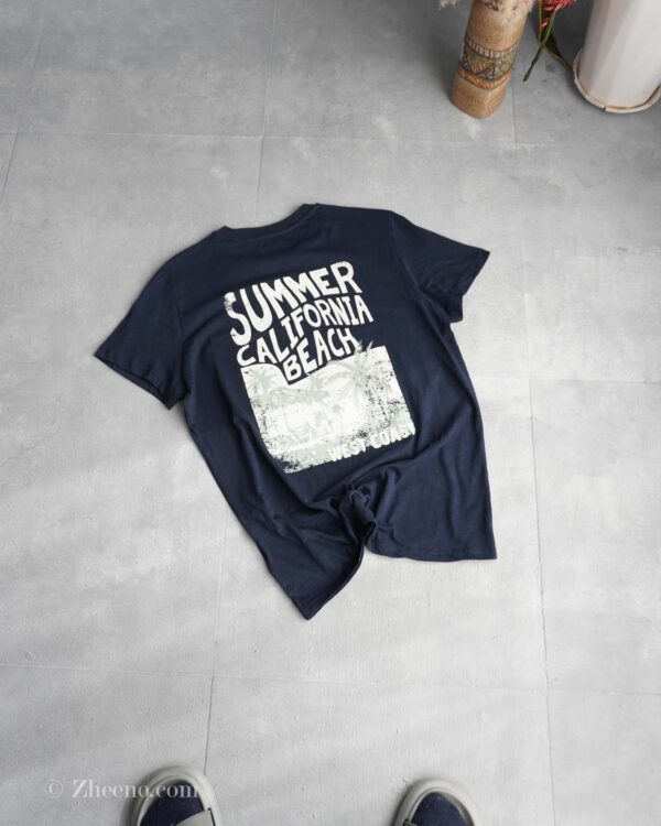 تیشرت یقه گرد سرمه‌ ای Livergy