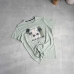 تیشرت یقه گرد سبز کمرنگ Livergy