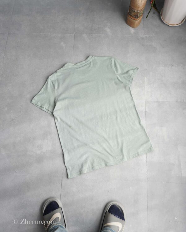 تیشرت یقه گرد سبز کمرنگ Livergy