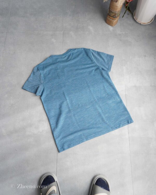 تیشرت یقه گرد آبی Livergy