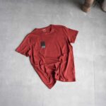 تیشرت یقه گرد قرمز ساده Livergy