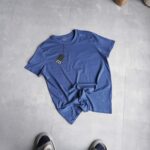 تیشرت یقه گرد آبی ساده Livergy