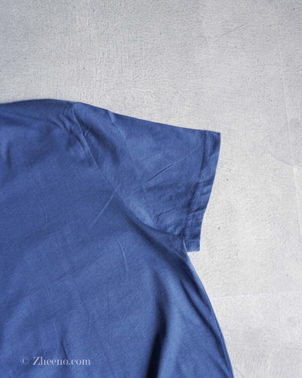 تیشرت یقه گرد آبی ساده Livergy