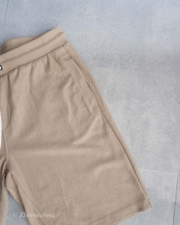 شلوارک کرم بند سفید ساده Livergy