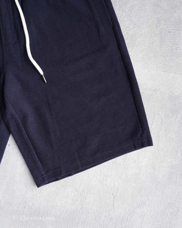 شلوارک سرمه ای تیره بند سفید ساده Livergy