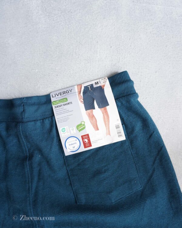 شلوارک سبز دودی بند سفید Livergy