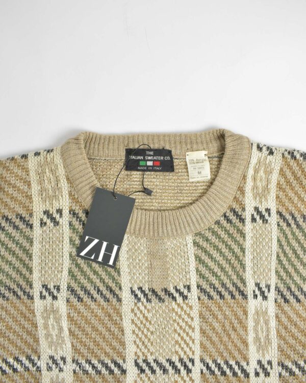 بافت وینتیج کرم The Italian Sweater co.