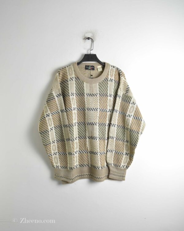 بافت وینتیج کرم The Italian Sweater co.