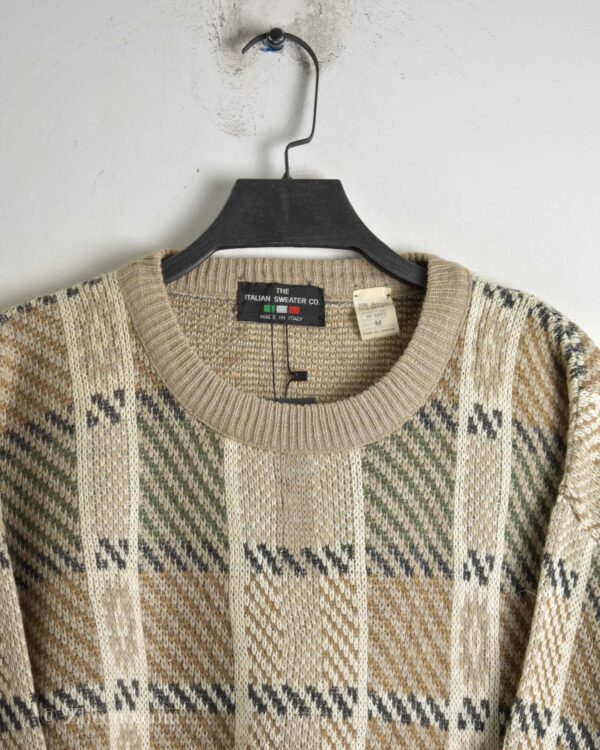 بافت وینتیج کرم The Italian Sweater co.