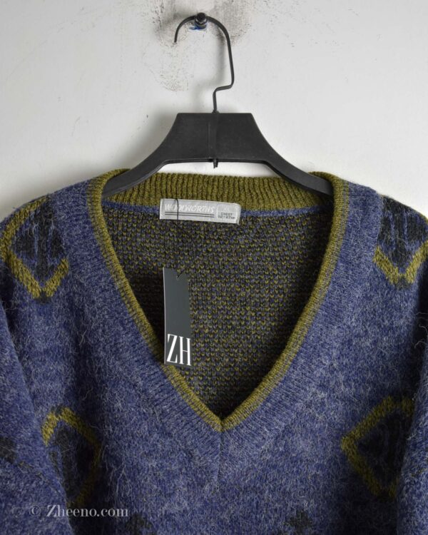 بافت وینتیج یقه هفت بنفش Woolworths