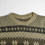 بافت وینتیج قهوه ای طرح دار