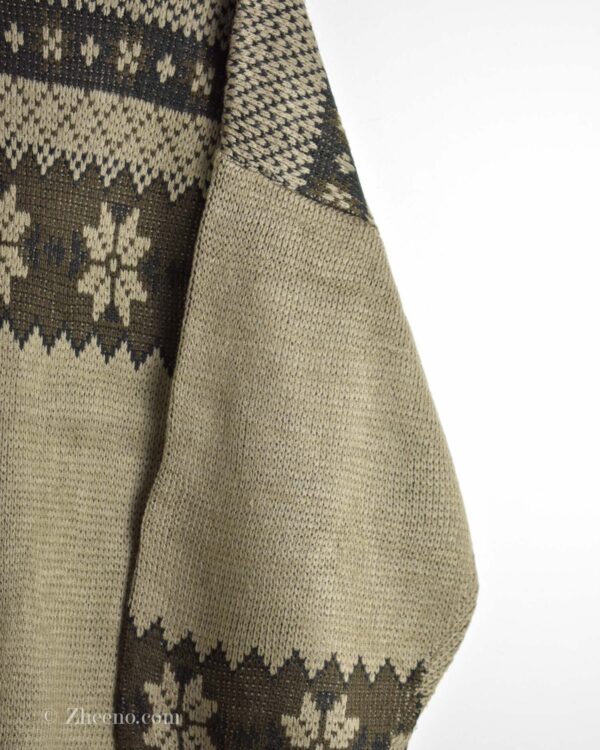 بافت وینتیج قهوه ای طرح دار