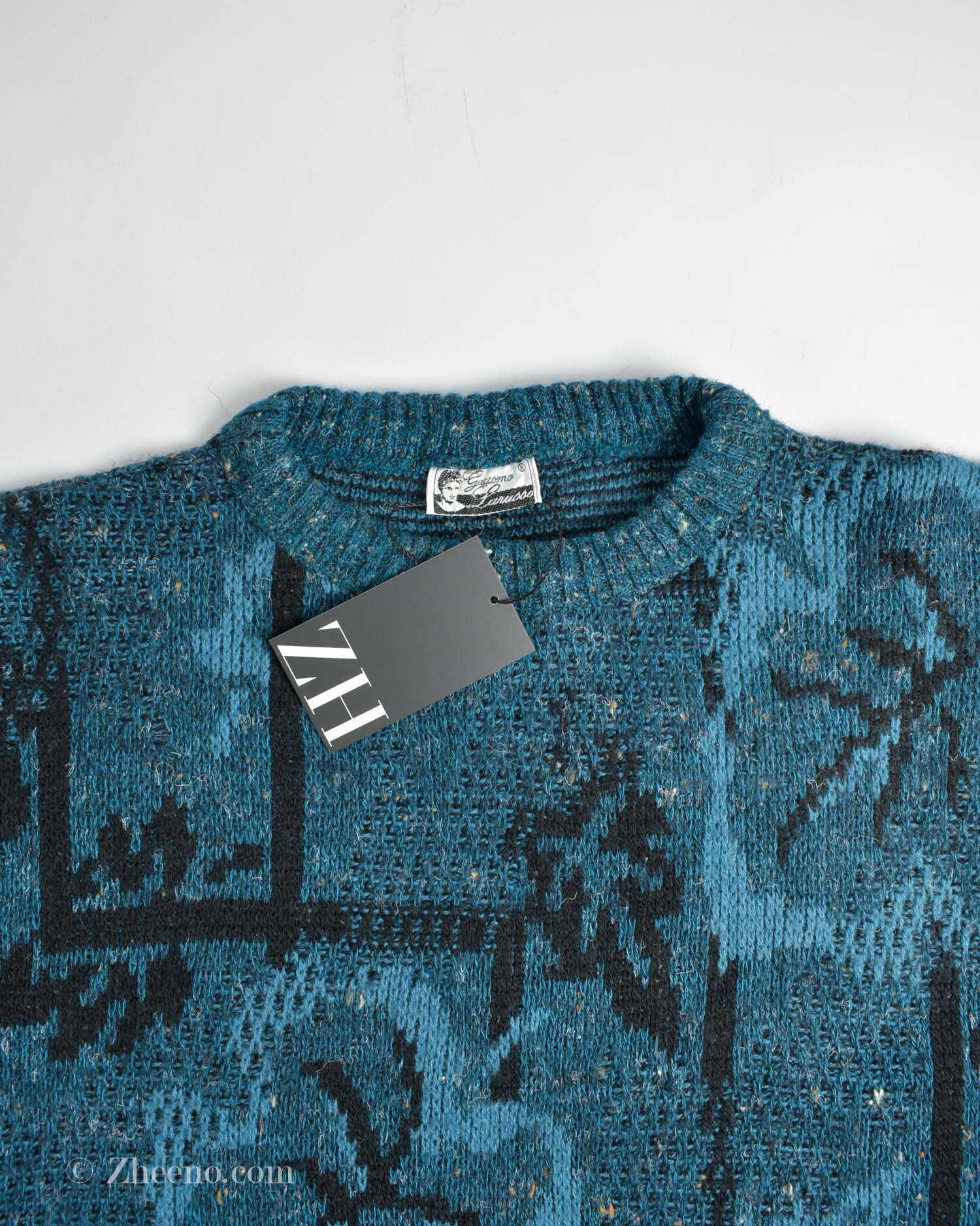 17711678612806785 بافت وینتیج سبز آبی طرح دار