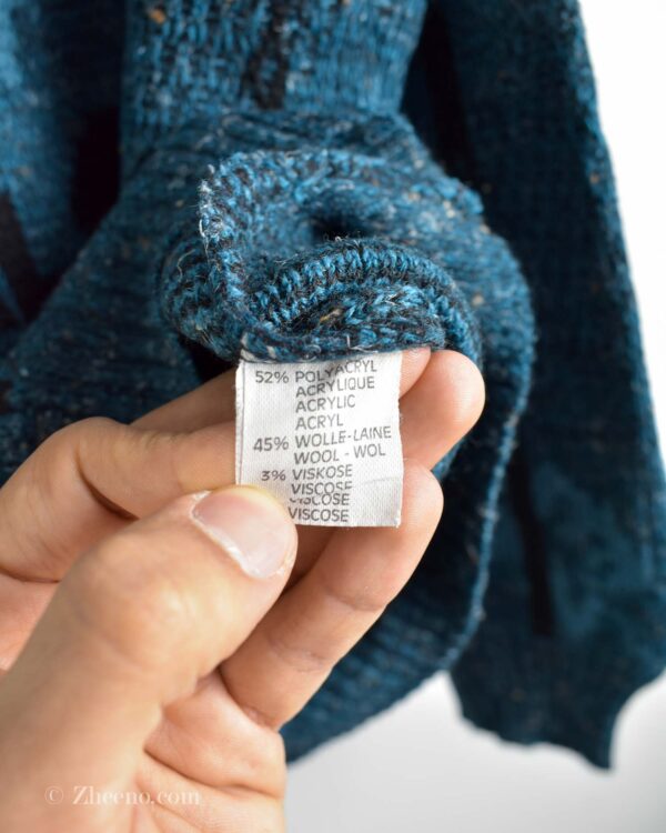 بافت وینتیج سبز آبی طرح دار