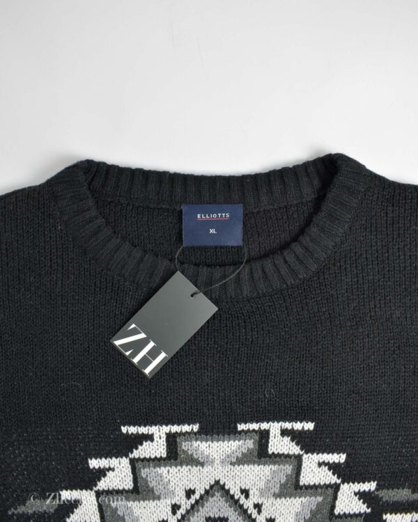 بافت وینتیج مشکی Elliotts