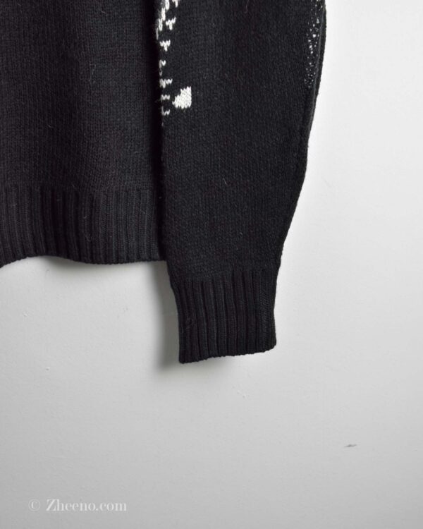 بافت وینتیج مشکی Elliotts