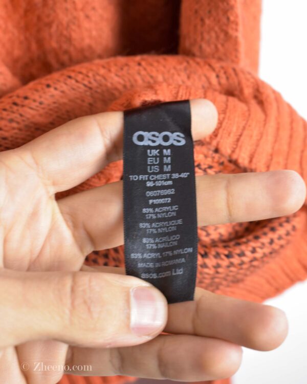بافت وینتیج نارنجی Asos