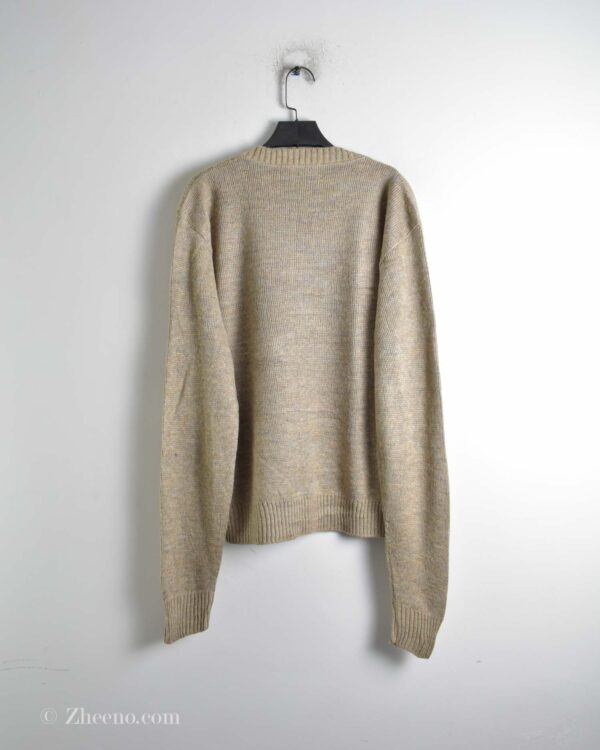 بافت وینتیج کرم طرح لوزی