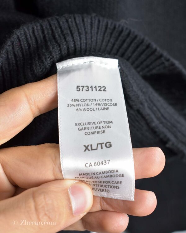 بافت وینتیج مشکی Stormpack