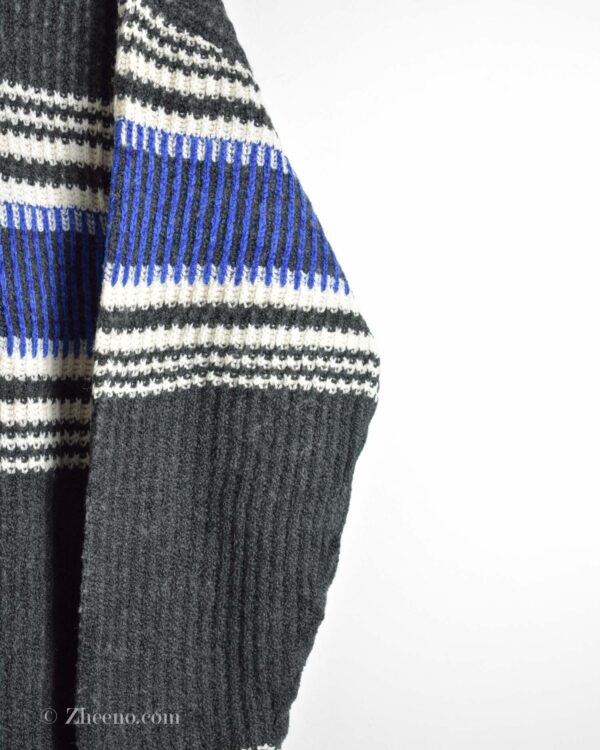 نیم زیپ وینتیج نوک مدادی