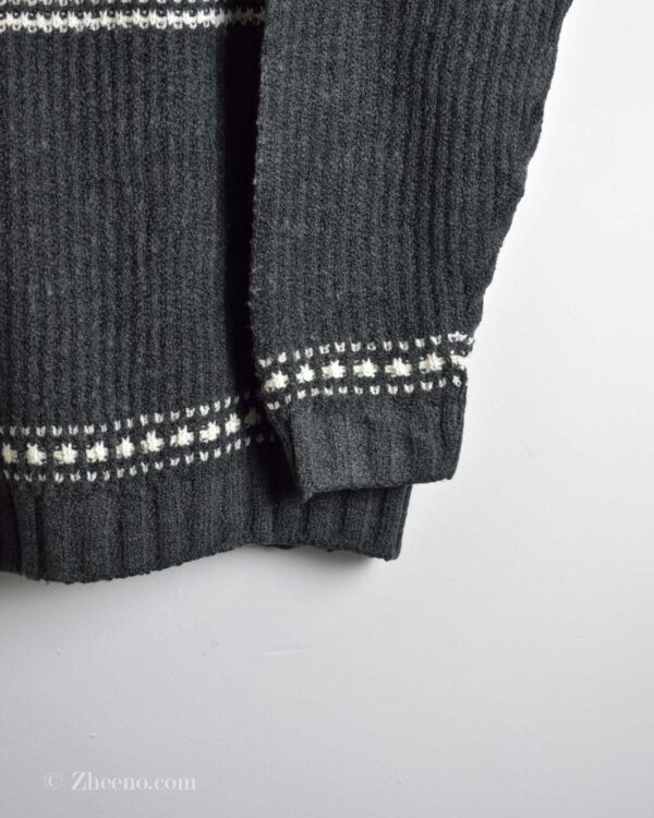 نیم زیپ وینتیج نوک مدادی