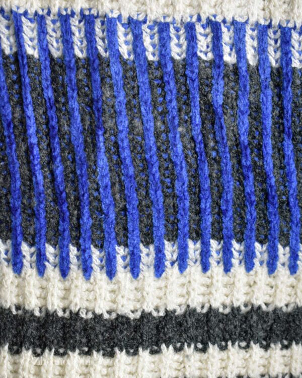 نیم زیپ وینتیج نوک مدادی