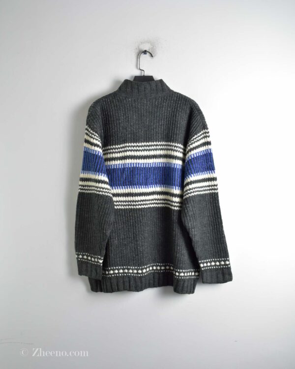 نیم زیپ وینتیج نوک مدادی