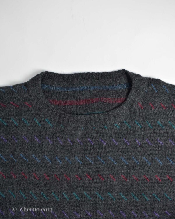 بافت وینتیج تیره طرح دار