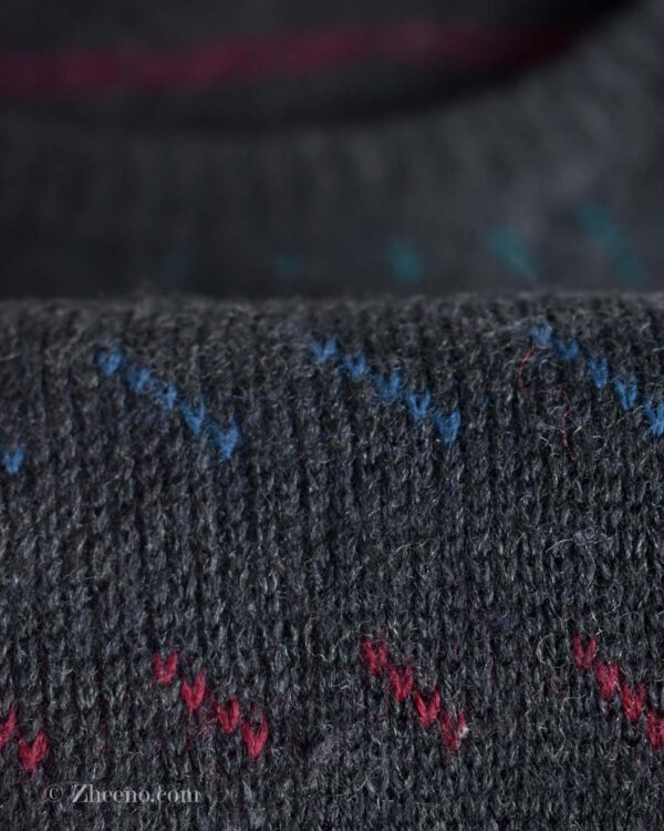 بافت وینتیج تیره طرح دار