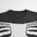 بافت وینتیج سیاه سفید Shein