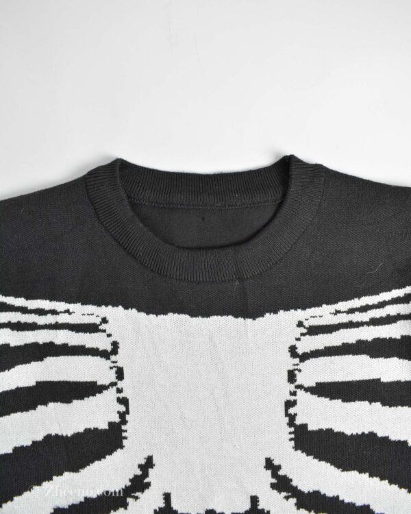 بافت وینتیج سیاه سفید Shein