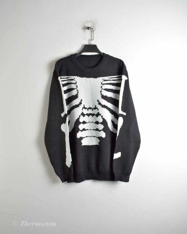 بافت وینتیج سیاه سفید Shein