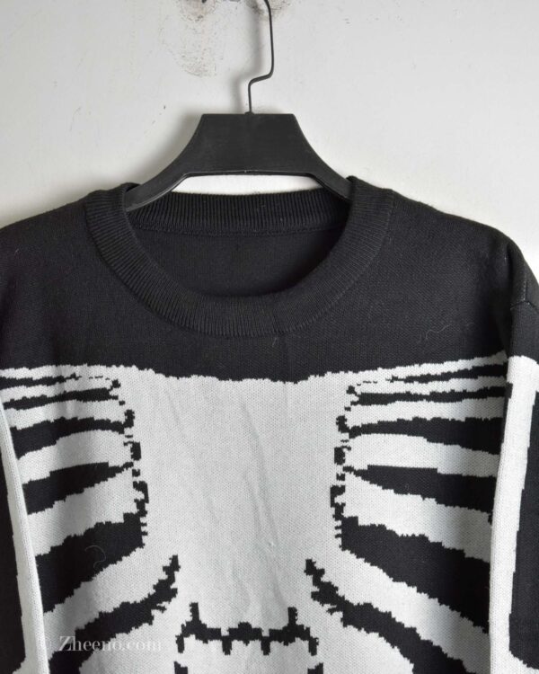 بافت وینتیج سیاه سفید Shein