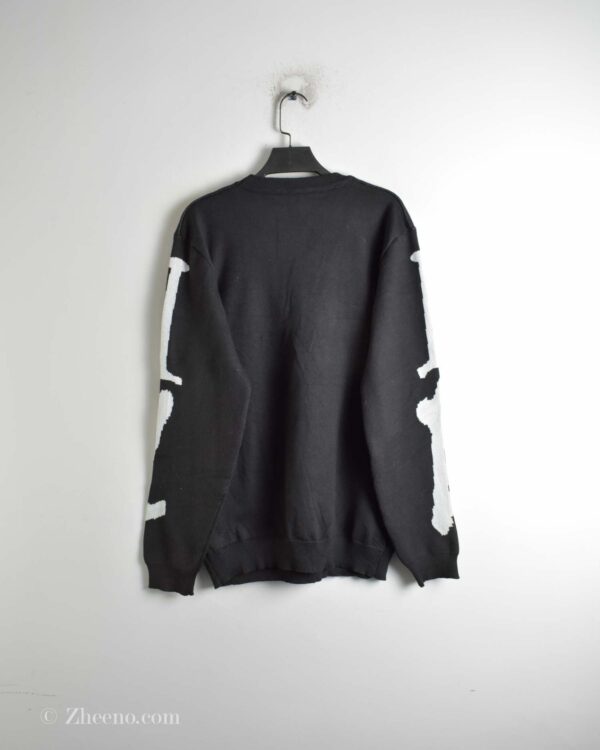 بافت وینتیج سیاه سفید Shein