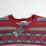 بافت وینتیج قرمز Muscle