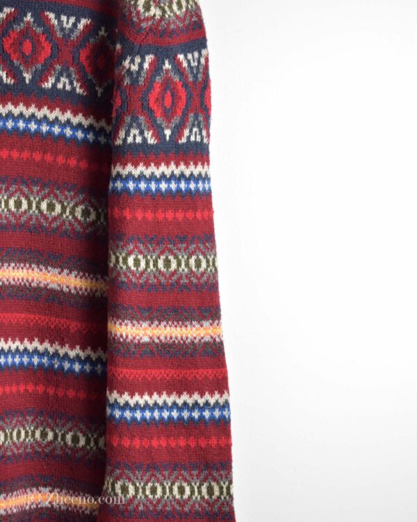 بافت وینتیج قرمز Muscle