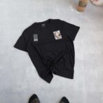 تیشرت نخی مشکی Livergy