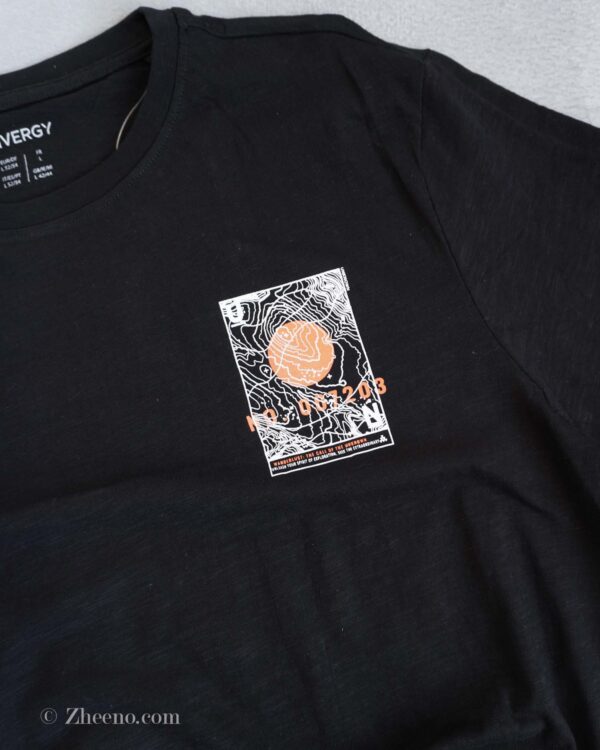 تیشرت نخی مشکی Livergy