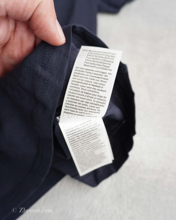 تیشرت سرمه ای طرح دار Livergy - Image 4