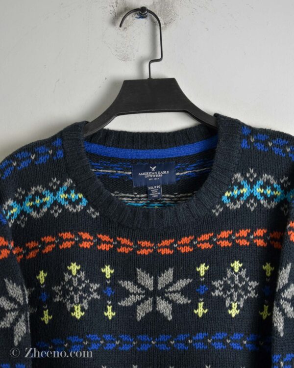 بافت وینتیج طرح دار American Eagle