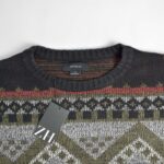 بافت وینتیج مشکی چند رنگ Cotton On