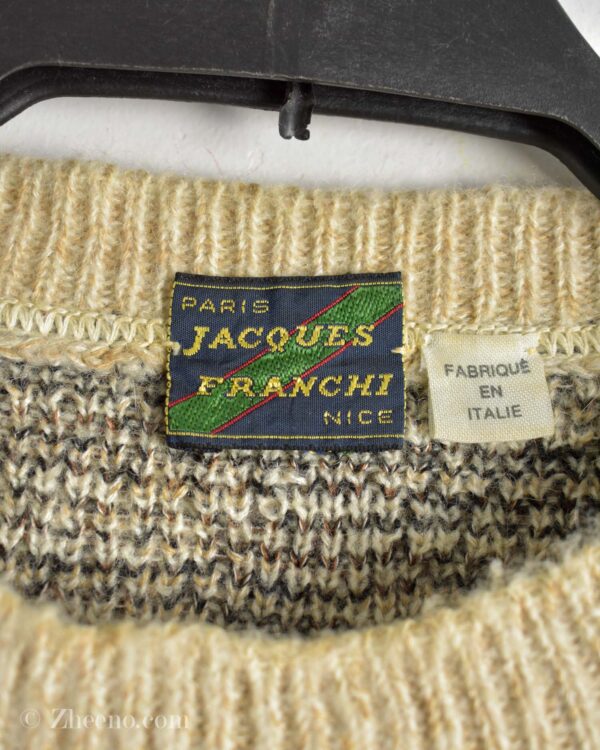 بافت وینتیج کرم Jacques Franch