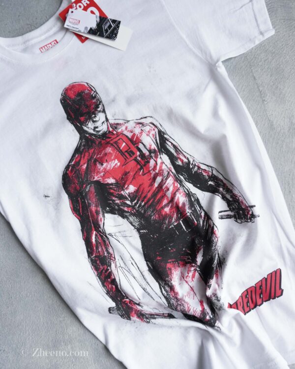تیشرت نخی سفید Marvel - Image 3