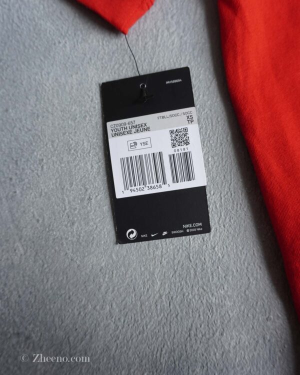 تیشرت قرمز بچه گانه Nike - Image 5