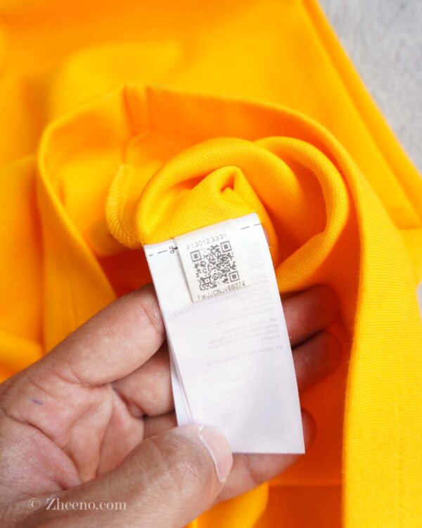تیشرت بلند خردلی زنانه Adidas - Image 6