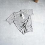 تیشرت طوسی زنانه Adidas