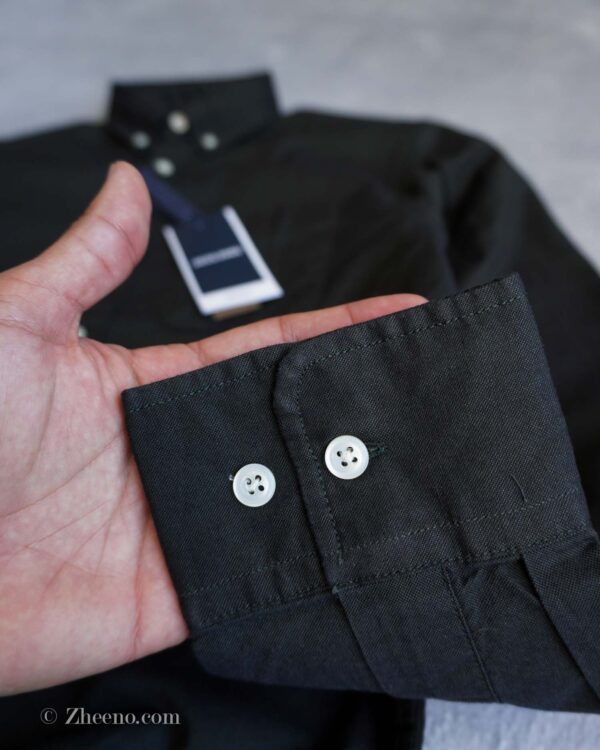 پیراهن نخی آستین بلند مشکی Jack&Jones