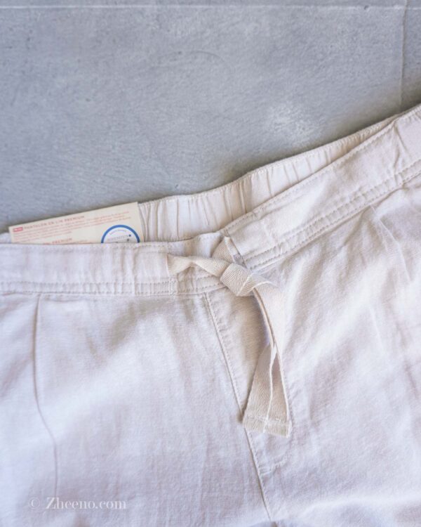 شلوار لینن شیری ساده Esmara