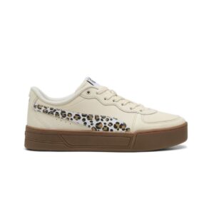 کتونی کژوال زنانه پوما Puma Skye Leo کرم پلنگی – کد 401013-02